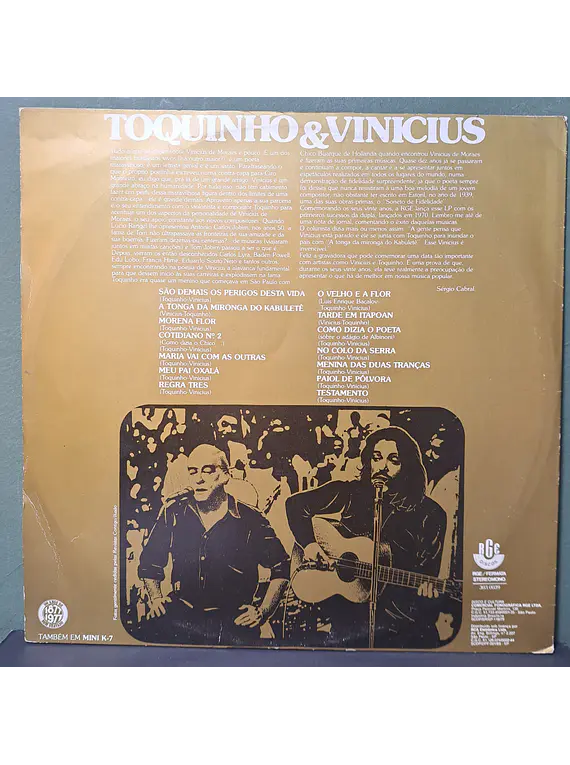 Toquinho & Vinicius – Toquinho & Vinicius