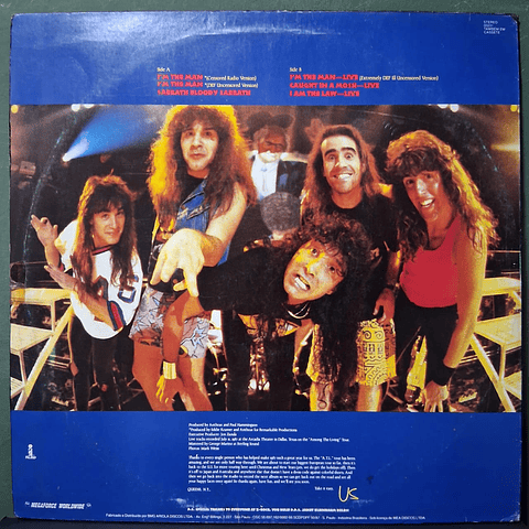 Anthrax – I'm The Man (12")