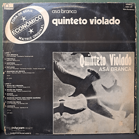 Quinteto Violado – Asa Branca