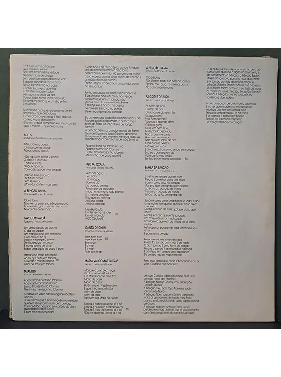 Toquinho & Vinicius – Personalidade