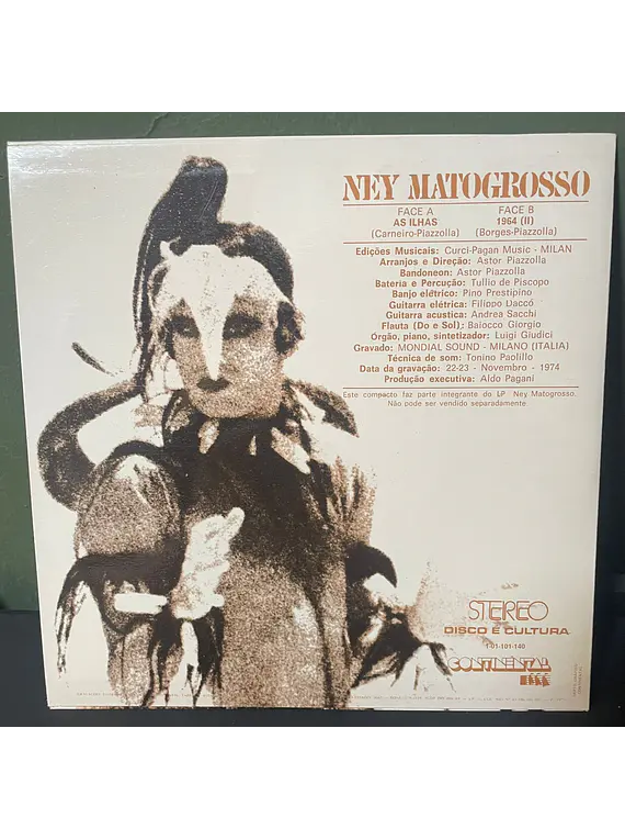 Ney Matogrosso – Água Do Céu Pássaro