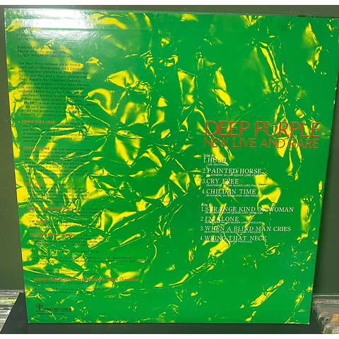 Deep Purple – New, Live And Rare (Ed. Japón)