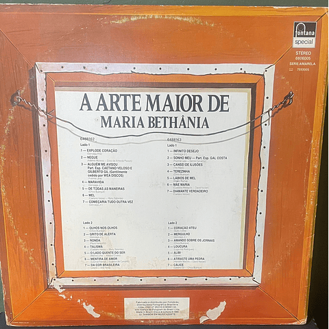 Maria Bethânia – A Arte Maior De Maria Bethânia