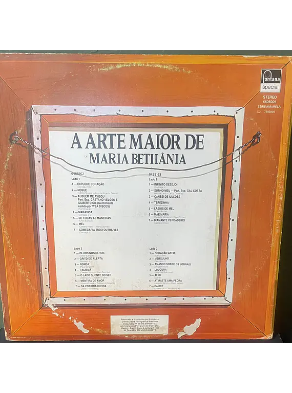 Maria Bethânia – A Arte Maior De Maria Bethânia