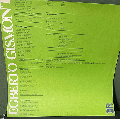 Egberto Gismonti – Água & Vinho