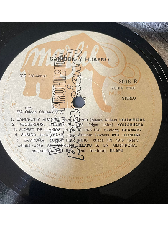 Illapu / Inti Illimani / Kollahuara* / Guamary – Canción Y Huayno