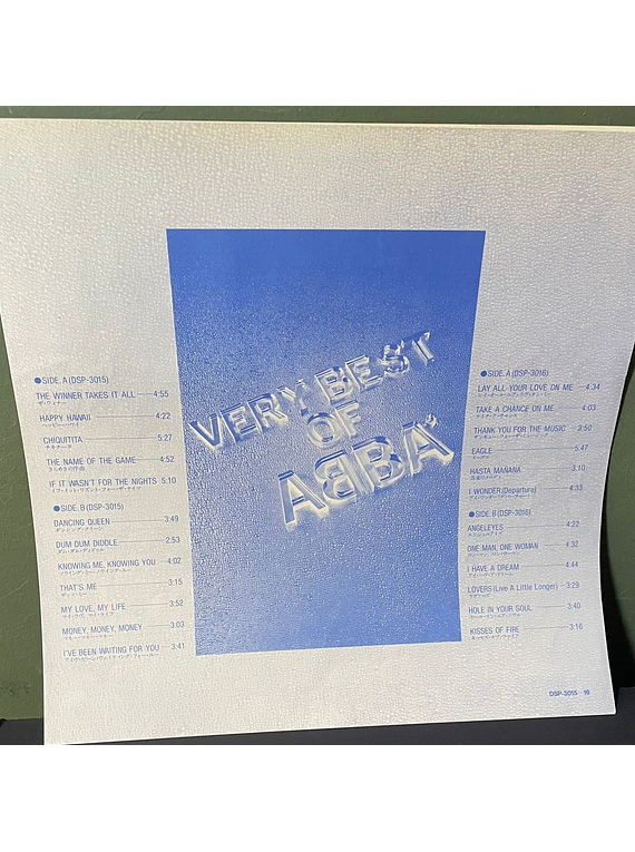ABBA – Very Best Of ABBA(Ed. Japón)