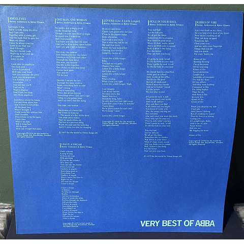 ABBA – Very Best Of ABBA(Ed. Japón)