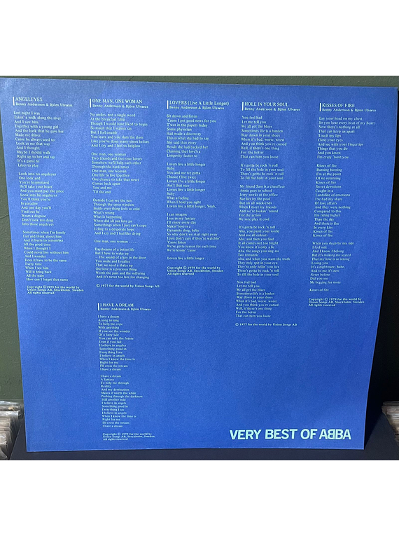 ABBA – Very Best Of ABBA(Ed. Japón)