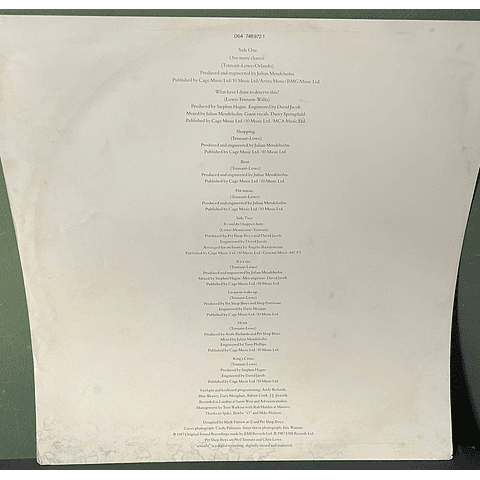 Pet Shop Boys – Actually