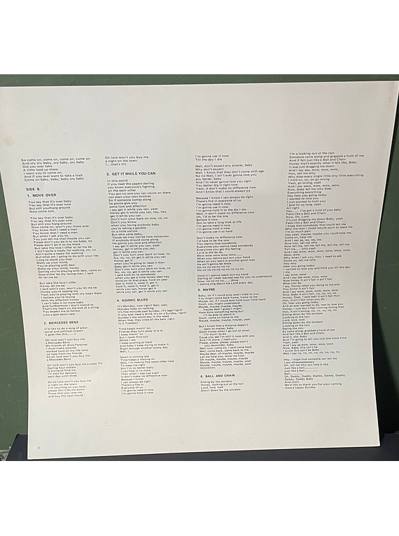 Janis Joplin – Pack 20 (Ed. Japón) 