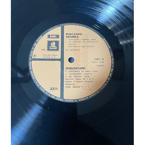 Quelentaro – Buscando Siembra 