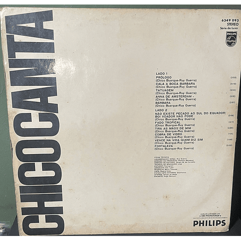 Chico Buarque – Chico Canta