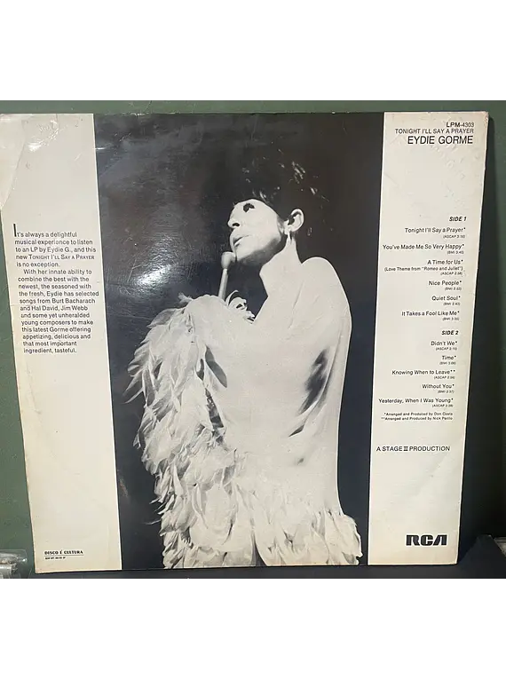 Eydie Gormé – Tonight I'll Say A Prayer