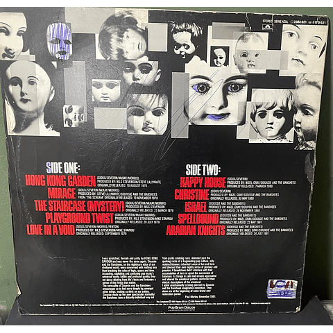 Siouxsie And The Banshees* – Once Upon A Time/The Singles