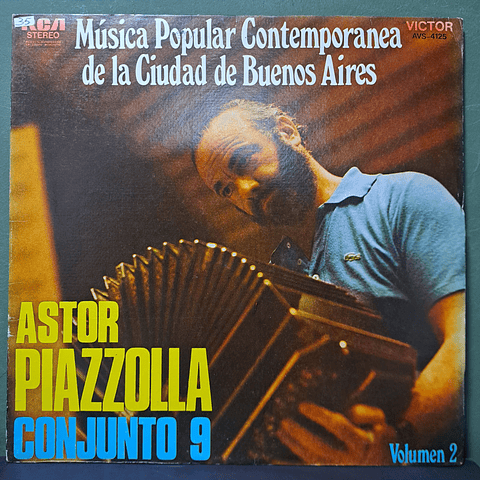 Astor Piazzolla Y Su Conjunto 9 – Música Popular Contemporanea De La Ciudad De Buenos Aires, Volumen 2