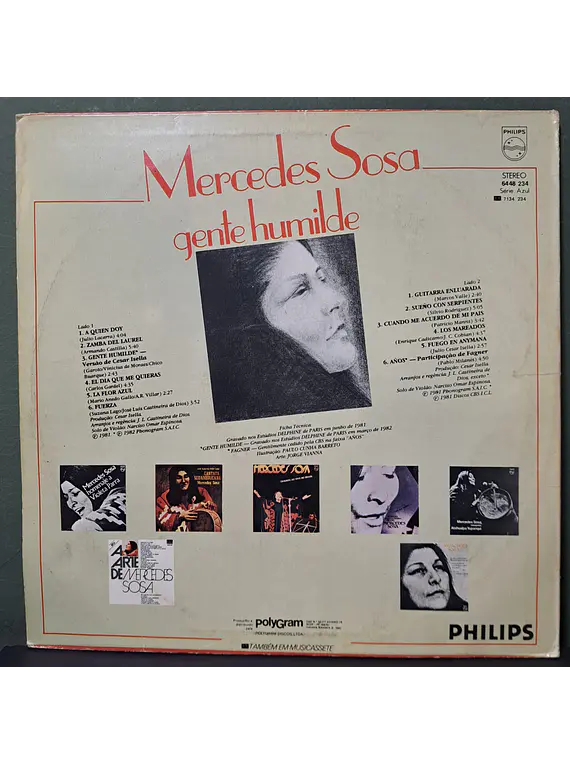 Mercedes Sosa – Gente Humilde