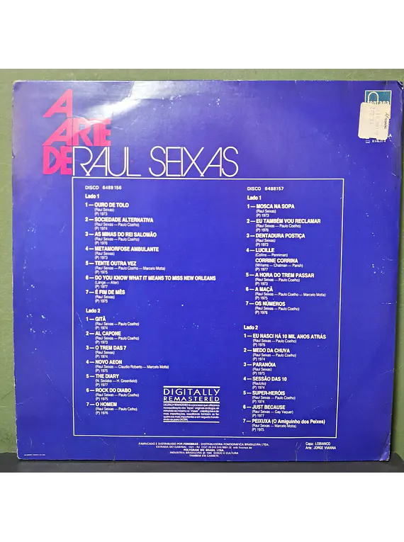 Raul Seixas – A Arte De Raul Seixas