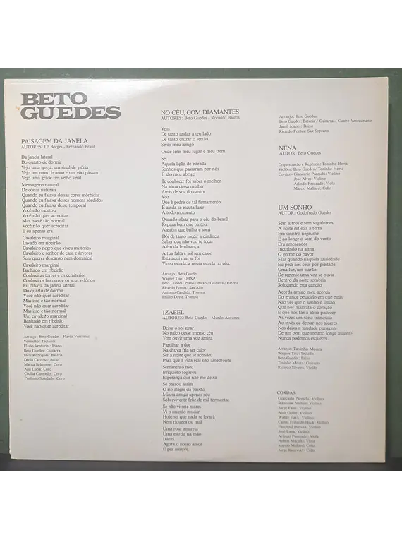 Beto Guedes – Viagem Das Mãos