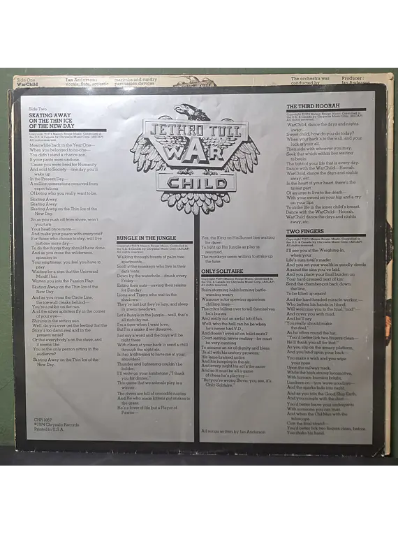 Jethro Tull – War Child