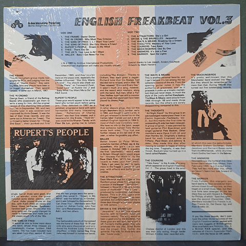 Various – English Freakbeat Vol:3 