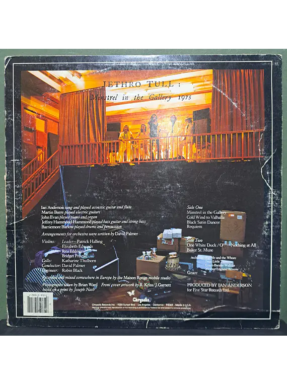 Jethro Tull – Minstrel In The Gallery