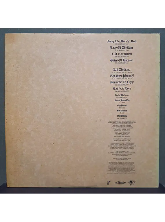 Rainbow – Long Live Rock 'N' Roll (Ed. Japón)