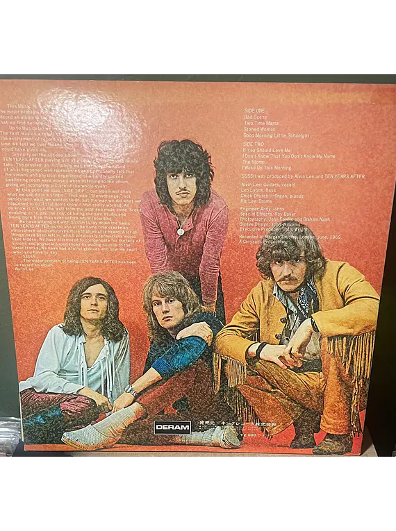 Ten Years After – Ssssh (Ed. Japón)