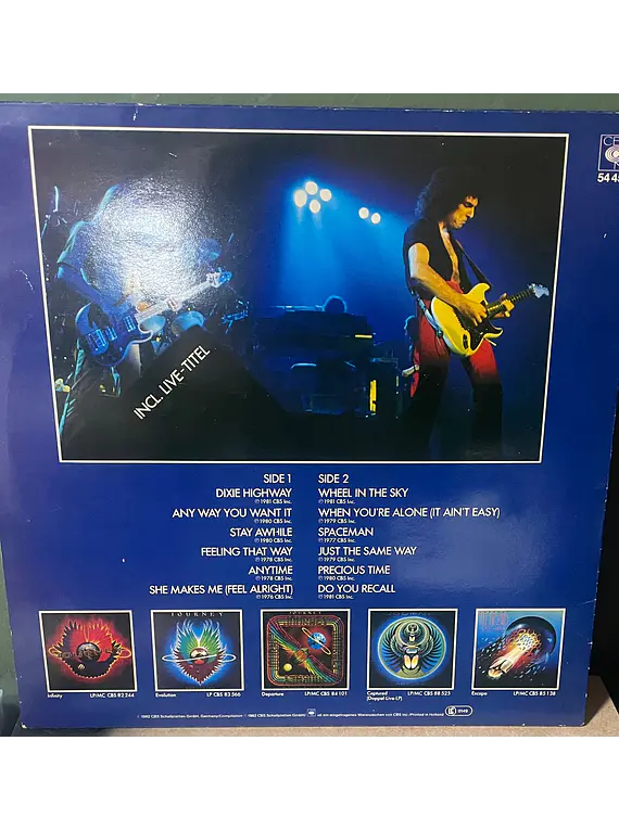 Journey – The Best Of Journey - Look Behind