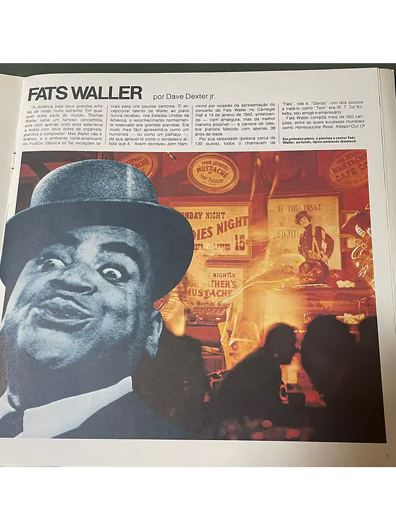 Fats Waller – Um Vulcão Emitindo Música E Gargalhadas