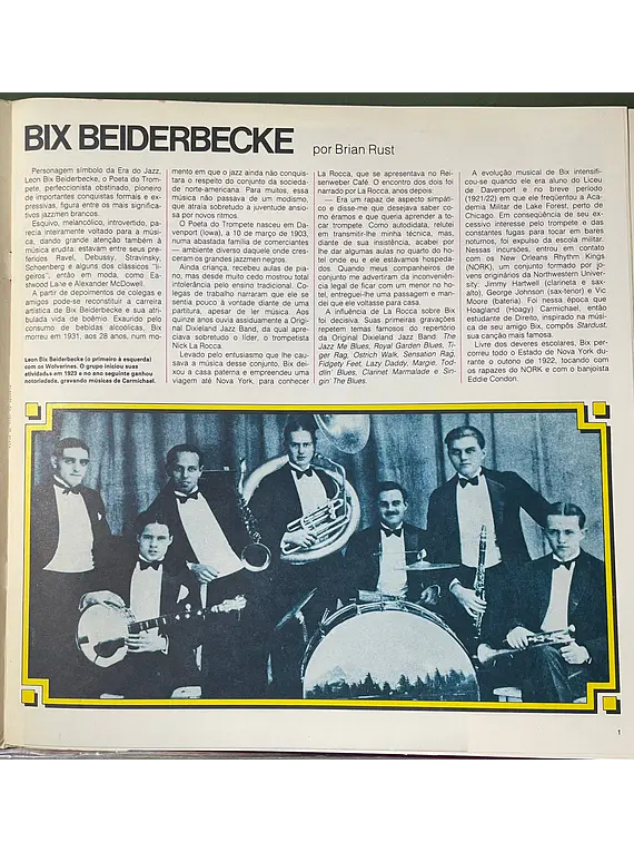 Bix Beiderbecke – O Poeta Do Trompete