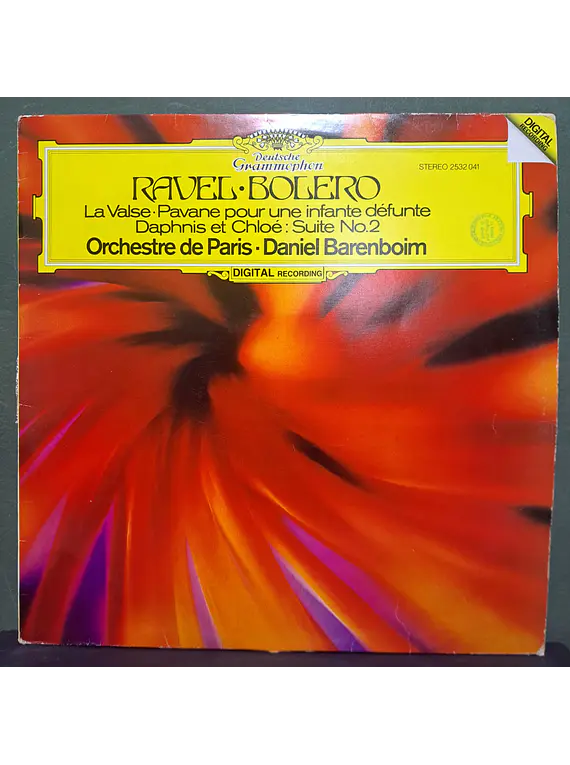 Ravel · Orchestre De Paris · Daniel Barenboim – Bolero · La Valse · Pavane Pour Une Infante Défunte · Daphnis Et Chloé: Suite No. 2