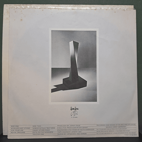 Led Zeppelin  – Presence (Ed. Japón)