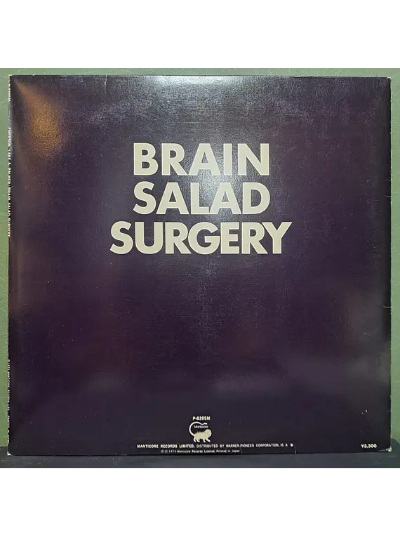 Emerson, Lake & Palmer – Brain Salad Surgery (Ed. Japón)