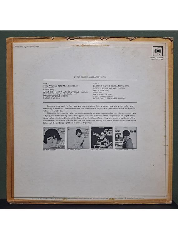 Eydie Gorme – Eydie Gorme's Greatest Hits