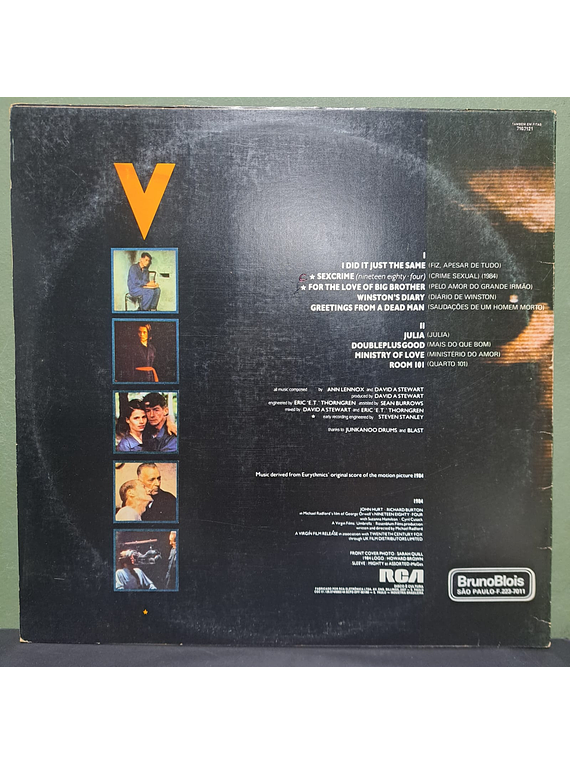 Eurythmics – 1984 (For The Love Of Big Brother)