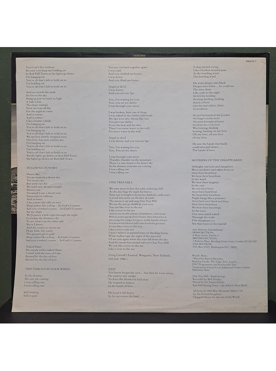 U2 – The Joshua Tree