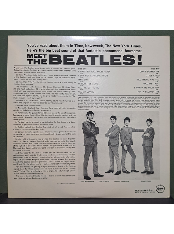 Beatles, The – Meet The Beatles! (Ed. Japón)