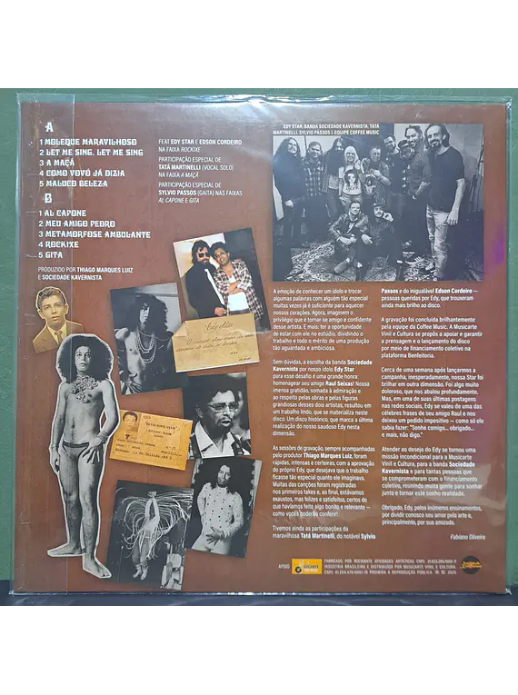 Edy Star – Ao Meu Amigo Raul Seixas