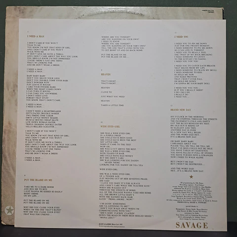 Eurythmics – Savage