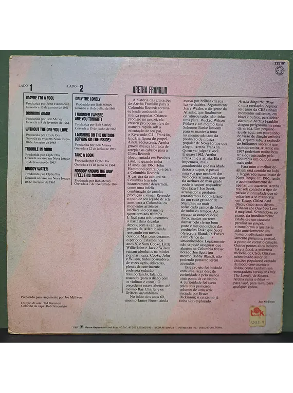 Aretha Franklin – Aretha Sings The Blues