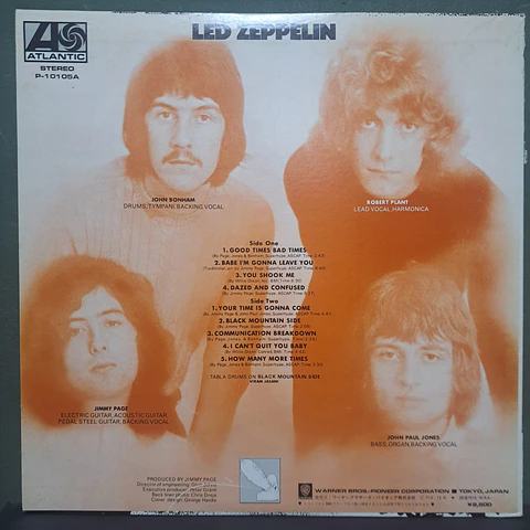 Led Zeppelin  – Led Zeppelin (Ed. Japón)