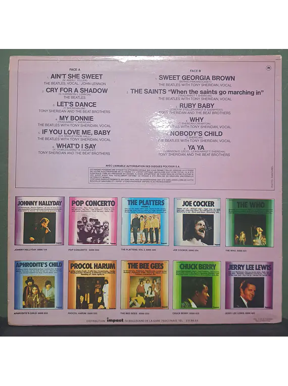 Beatles And Tony Sheridan, The – The Beatles First And Tony Sheridan