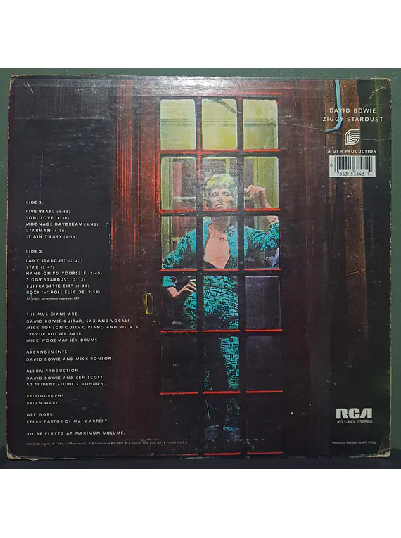 David Bowie – The Rise And Fall Of Ziggy Stardust And The Spiders From Mars