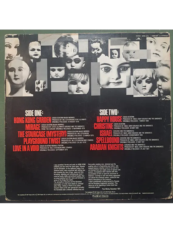 Siouxsie And The Banshees – Once Upon A Time/The Singles