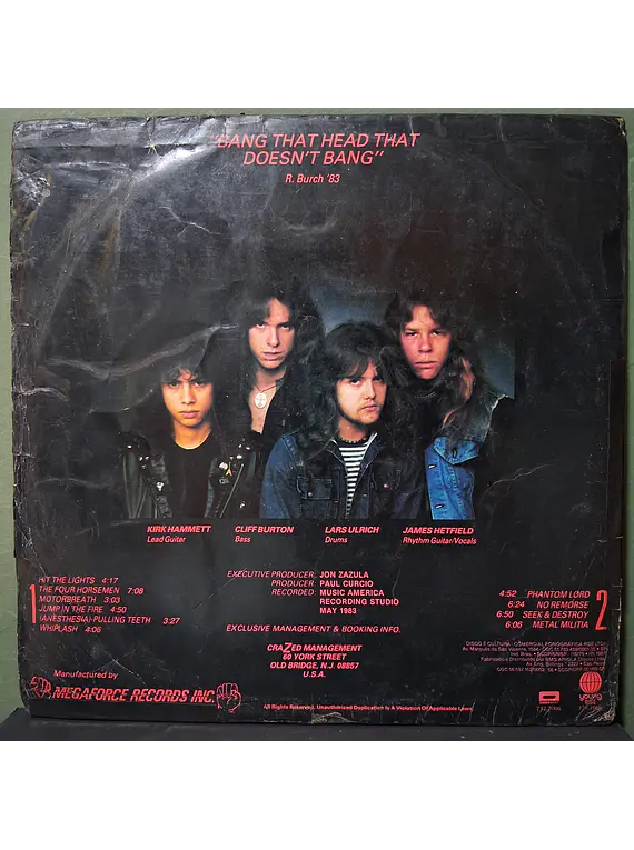 Metallica – Kill 'Em All