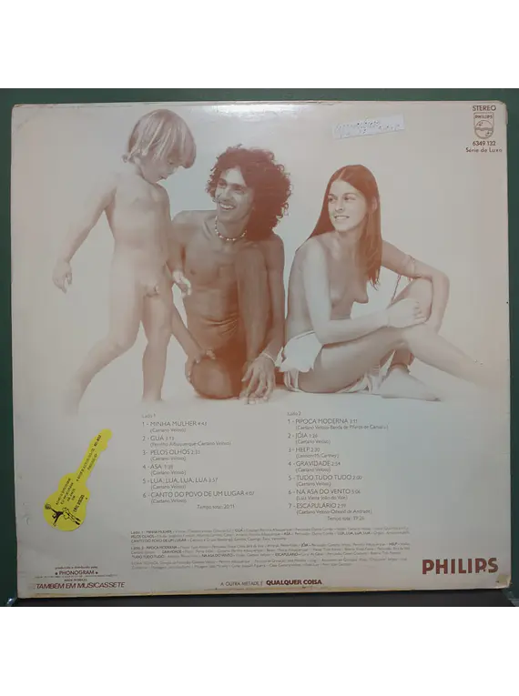 Caetano Veloso – Jóia (portada censurada)