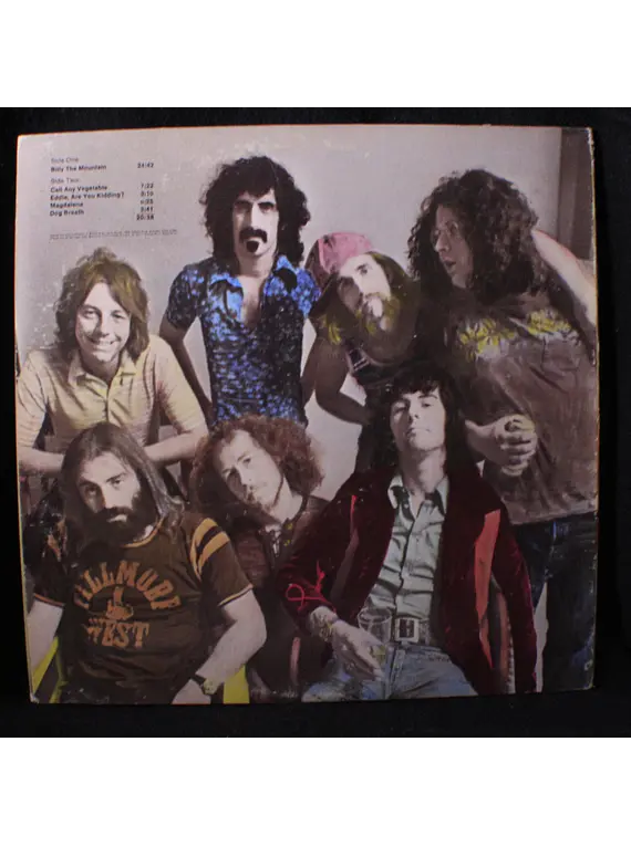 Frank Zappa and The Mothers ‎– Just Another Band From L.A. (1a Ed USA)