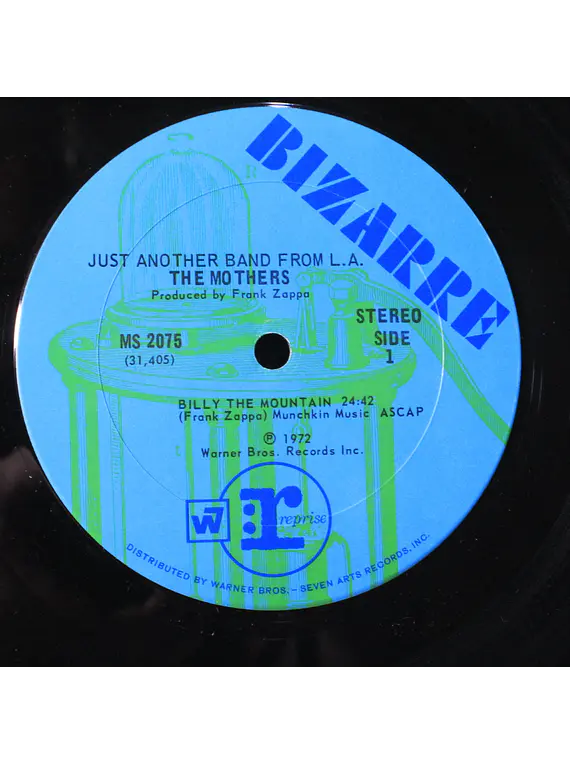 Frank Zappa and The Mothers ‎– Just Another Band From L.A. (1a Ed USA)