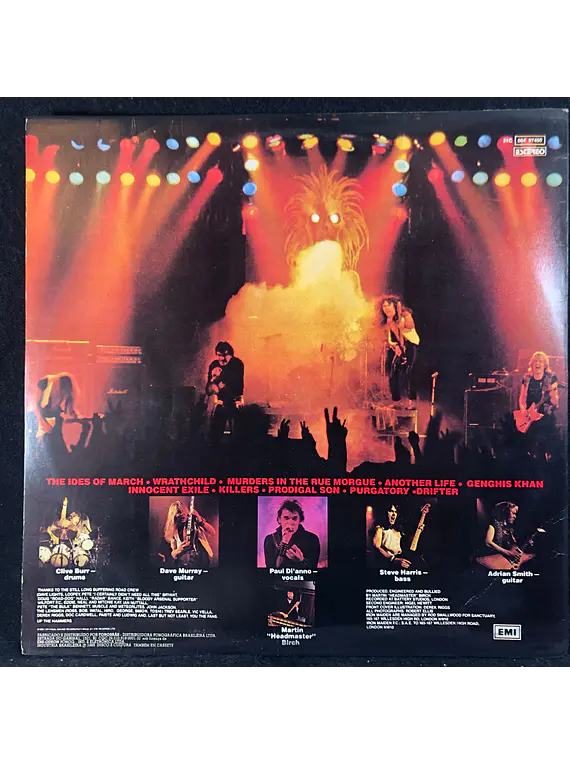 Iron Maiden – Killers (Ed BR '83)